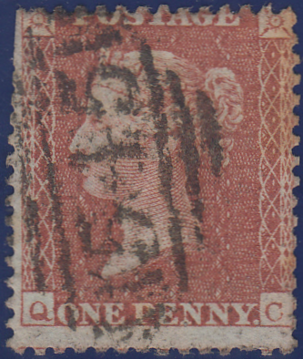 105378 - PL.1 MATCHED PAIR (SG24 AND C6) LETTERED QC.
