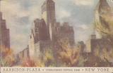 105455 - 1956 UNPAID MAIL NEW YORK TO BINFIELD, BERKS.