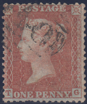 105476 - PL.5 (TG CONSTANT VARIETY MINUTE 'G' AND MARKS IN 'G' SQUARE)(SG24 SPEC C3j).