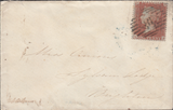 105572 - PL.2 (AF) (SG21) ON COVER/SHORT STAMP.