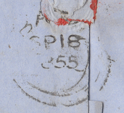 105884 - PL.4 (FA) SCARCER L.C.16 PRINTING (SG26) ON COVER.