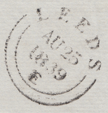 106233 - 1839 YORKS/GOMERSAL PENNY POST (YK1048).
