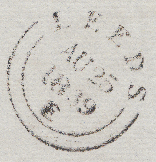 106233 - 1839 YORKS/GOMERSAL PENNY POST (YK1048).