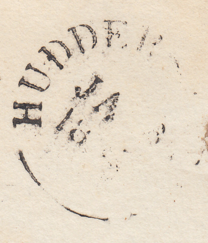 106247 - 1831 YORKS/HOLMFIRTH PENNY POST (YK1378).