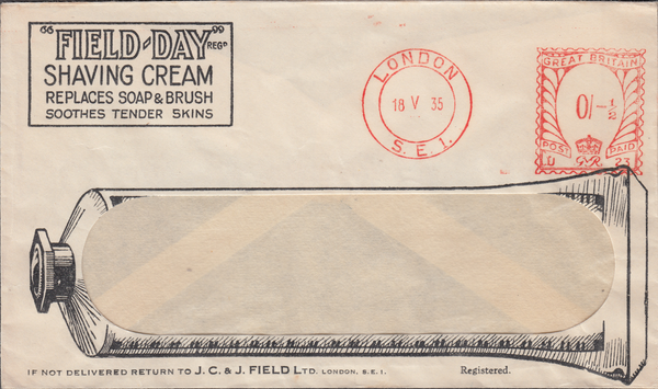 106264 - 1935 ADVERTISING/METER MARK.
