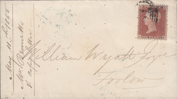 107013 - PL.203 (EB) S.C.14 (SG22) ON COVER/YOULGRAVE UDC (DERBYS).