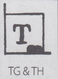 107088 - 1854-5 DIE 1 PL.201 MATCHED PAIR PERF 16 (SG17) AND PERF 14 (SG22) LETTERED TG WITH CONSTANT VARIETY.