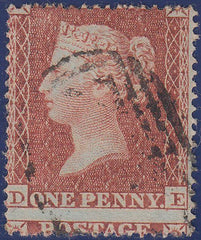 107179 - 1855 DIE 2 PL.3 (DE)(SG21)/MISPLACED SHEET VARIETY.