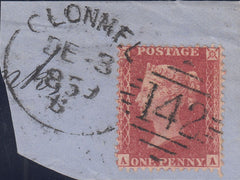 107236 - CLONMEL SPOON IRISH TYPE (RA17)/PL.34 (AA)(SG40)/MISSING IMPRIMATUR LETTERING.