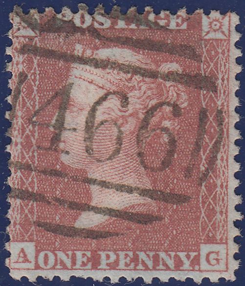 107258 - PL.16 (AG)(SPEC C6) X 2/SHORT 'A' ROW STAMP.