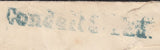 107289 - 1857 PL.38 (SD) PALE ROSE ON TRANSITIONAL PAPER ON COVER.