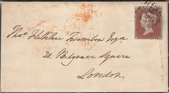 107386 - PL.203 (AH) S.C.14 (SG22) ON MOURNING ENVELOPE/MISSING IMPRIMATUR LETTERING.