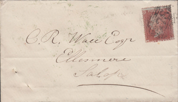 107414 - PL.3 (EL) CONSTANT VARIETY (SG21) ON COVER/MISSING PERF HOLES/HANMER UDC.