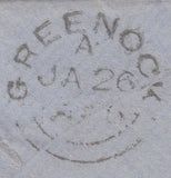 107563 - "OLD KILPATRICK" TYPE VIII SCOTS LOCAL ON COVER (CO. DUMBARTON PARENT POST OFFICE GLASGOW).