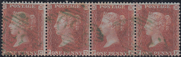 107806 - PL.20 (FC FD FE FF) STRIP OF FOUR (SPEC C6).