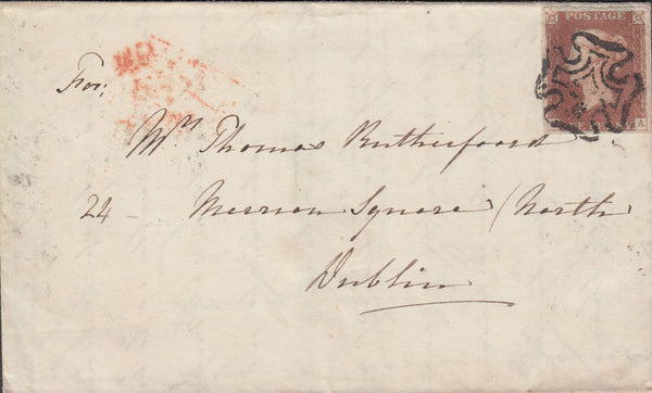 107942 - ARMAGH MALTESE CROSS ON COVER.
