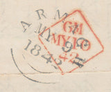 107942 - ARMAGH MALTESE CROSS ON COVER.