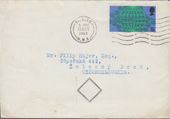 107946 - 1969 MAIL KILBURN TO CZECHOSLOVAKIA.
