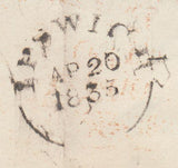 107965 - 1835 QUEEN ANNE'S BOUNTY/SUFFOLK.