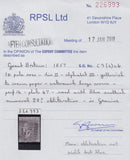 108039 - 1857 PL.47 (OL)(SPEC C9)/BLUE CANCELLATION.