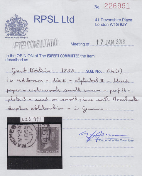 108042 - PL.3 (QF)(SG21) ON DATED PIECE.