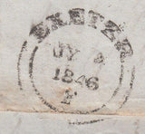 108054 - 1846 DEVON/"SAINT THOMAS PENNY POST" (DN1180) ON COVER.