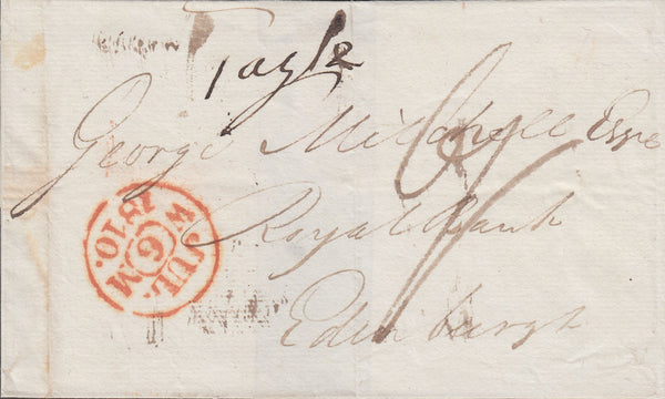 108069 - 1810 BANKERS MAIL LONDON TO EDINBURGH.