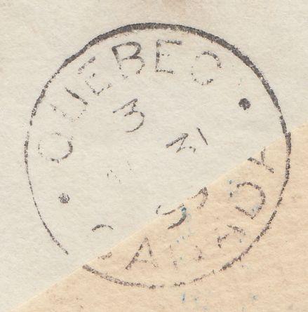 108234 -  1899 IMPERIAL PENNY POST LONDON TO CANADA.