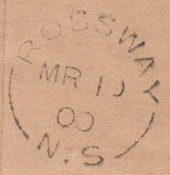 108244 - 1900 IMPERIAL PENNY POST KINGSTON ON THAMES TO CANADA.