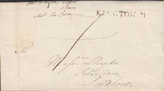 108315 - 1810 HEREFORDSHIRE/"KINGTON H" HAND STAMP (HE198).