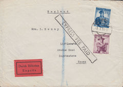 108377 - 1959 EXPRESS MAIL AUSTRIA TO ESSEX.