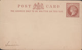 108379 - CIRCA 1880 QV ADVERTISING/LIVERPOOL.