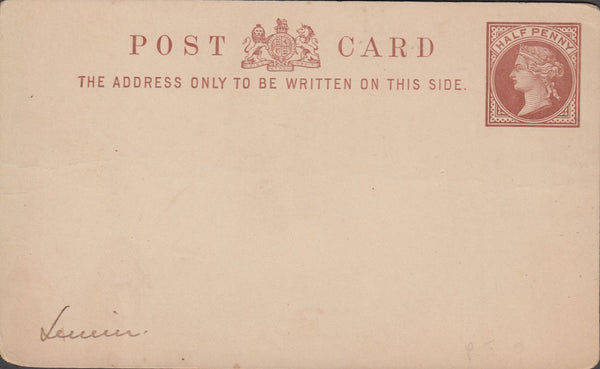 108379 - CIRCA 1880 QV ADVERTISING/LIVERPOOL.