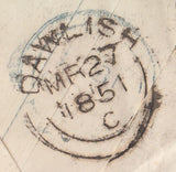 108381 - "239" NUMERAL OF DAWLISH/1D PINK ENVELOPE.
