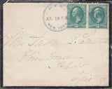 108453 - "RYE" CANCELLATIONS FROM VARIOUS PLACES IN THE WORLD.