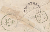 108475 - CORK ENGLISH TYPE IRISH SPOON IN GREEN ON COVER TO CANADA/4D CARMINE (SG62) X 2.