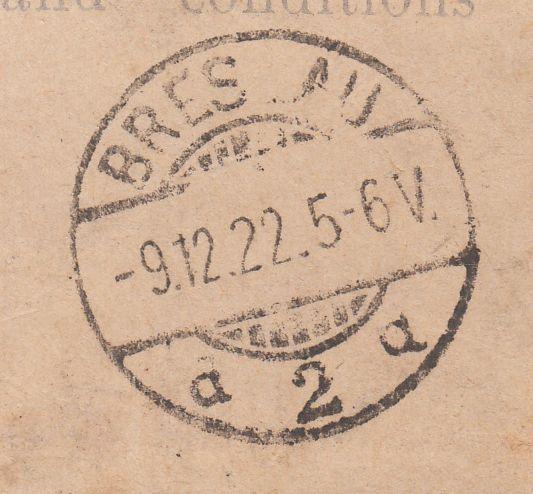 108499 - 1922 REGISTERED INSURED MAIL SAFFRON WALDEN TO GERMANY.