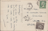 108623 - 1930 UNDERPAID MAIL MARSEILLES TO LONDON.