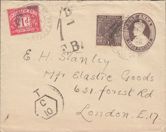 108655 - 1936 UNDERPAID MAIL INDIA TO LONDON.