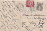 108818 - 1921 UNDERPAID MAIL HOLLAND TO YORKSHIRE.