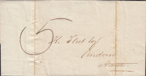 108952 - 1814 WILTS/SALISBURY 84 CIRCULAR MILEAGE MARK (WL625).