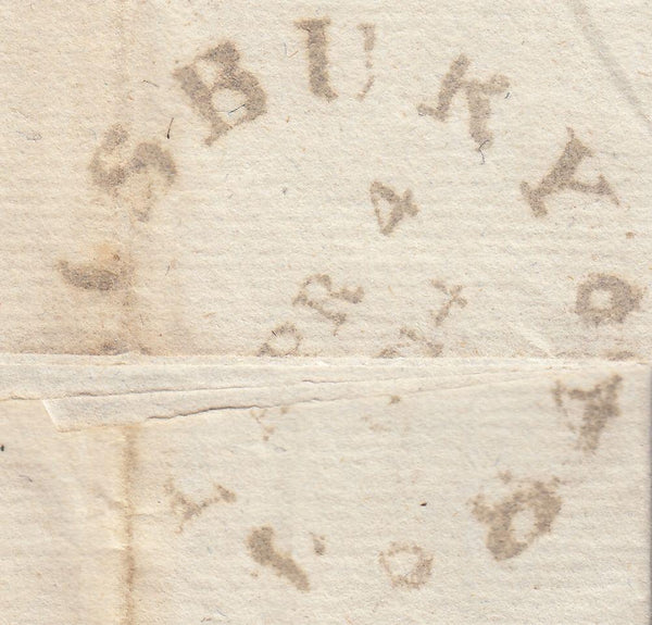 108952 - 1814 WILTS/SALISBURY 84 CIRCULAR MILEAGE MARK (WL625).