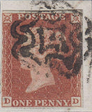 108966 - KILMARNOCK DISTINCTIVE MALTESE CROSS (SPEC B1tj CAT £1700)/PL.34 (DD)(SG8).