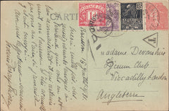 108974 - 1931 UNDERPAID MAIL FRANCE TO LONDON.
