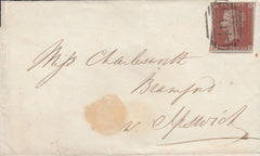 109293 - PL.46 (PK)(SG8) ON COVER USED IN IPSWICH.