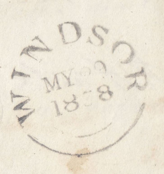 109373 - 1838 BERKS/"WINDSOR PENNY POST" (BR522).