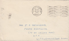 109378 - 1969 UNPAID MAIL USED LOCALLY IN LITTLEHAMPTON (SUSSEX).