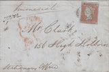 109380 - 1852 UNDELIVERED MAIL WITHIN LONDON.