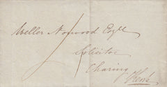 109401 - 1830 KENT/"SITTINGBOURNE" HAND STAMP (KT1085)/POST MASTER'S PERK.