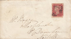 109415 - 1858 STAFFS/"799" NUMERAL OF TIPTON/"GREAT-BRIDGE" UDC.
